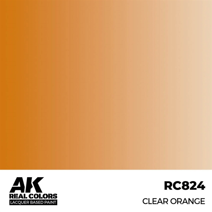 AKRC824 Klar Orange, 17 ml