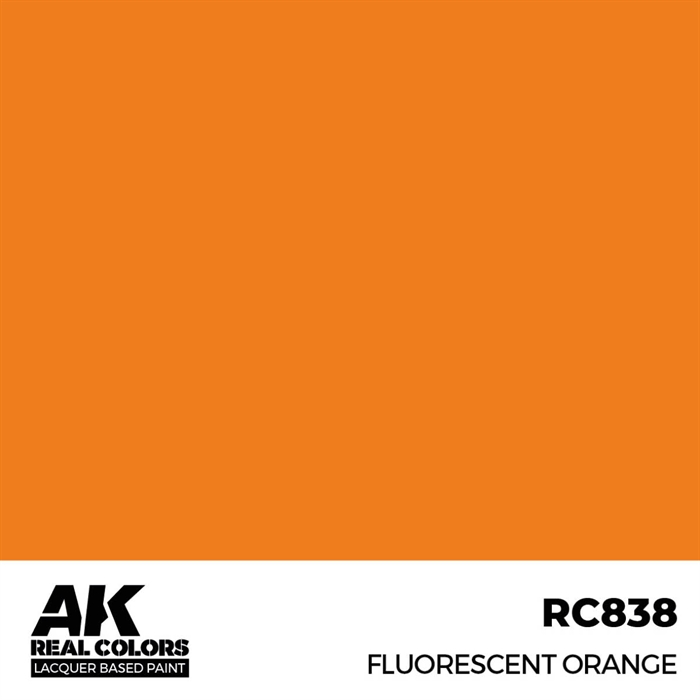 AKRC838 Fluorescerende orange, 17 ml