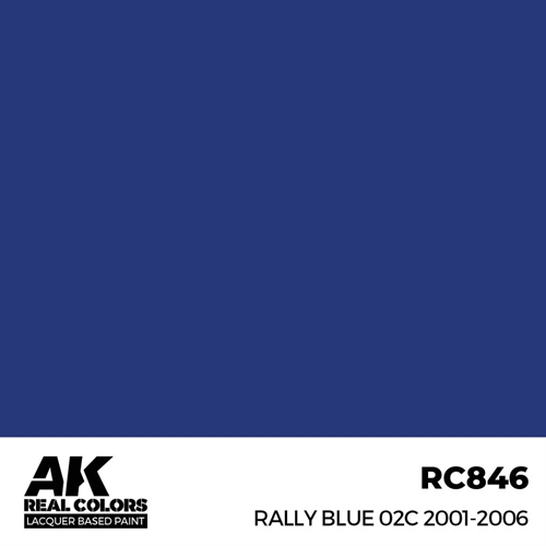 AKRC846 Rally Blå 02C 2001-2006, 17 ml