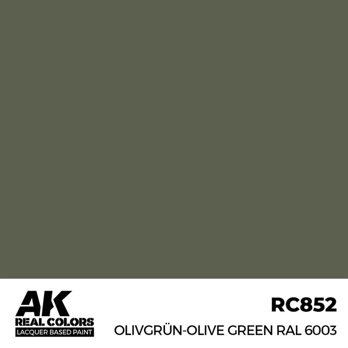 AKRC852 Olivgrün-Olive Grøn RAL 6003, 17 ml