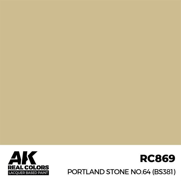 AKRC869 Portland Stone No.64 (BS381), 17 ml