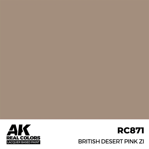 AKRC871 British Desert Pink ZI, 17 ml