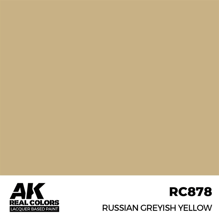 AKRC878 Russisk grålig gul, 17 ml