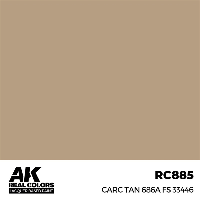 AKRC885 CARC Tan 686A FS 33446, 17 ml