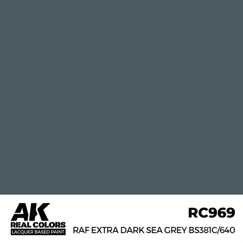 AKRC969 RAF Extra Dark Sea Grey BS381C/640, 17 ml