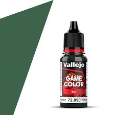 Vallejo Game Color 72090 Ink black green 17ml/18ml