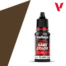 Vallejo Game Color 72091 Ink sepia 17ml/18ml