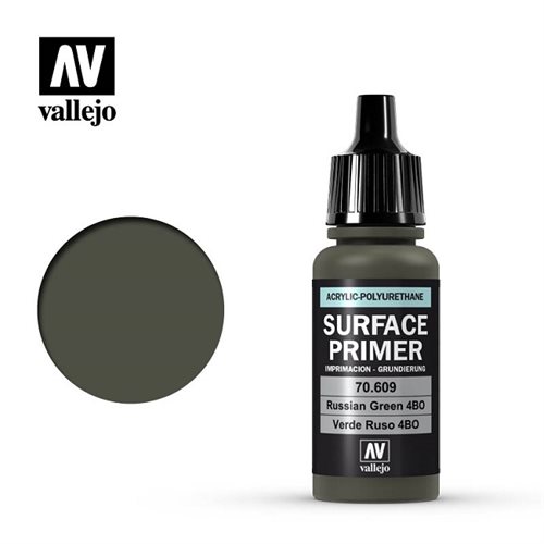 Vallejo 70609 Overflade primer, russisk grøn 4BO - 17ml