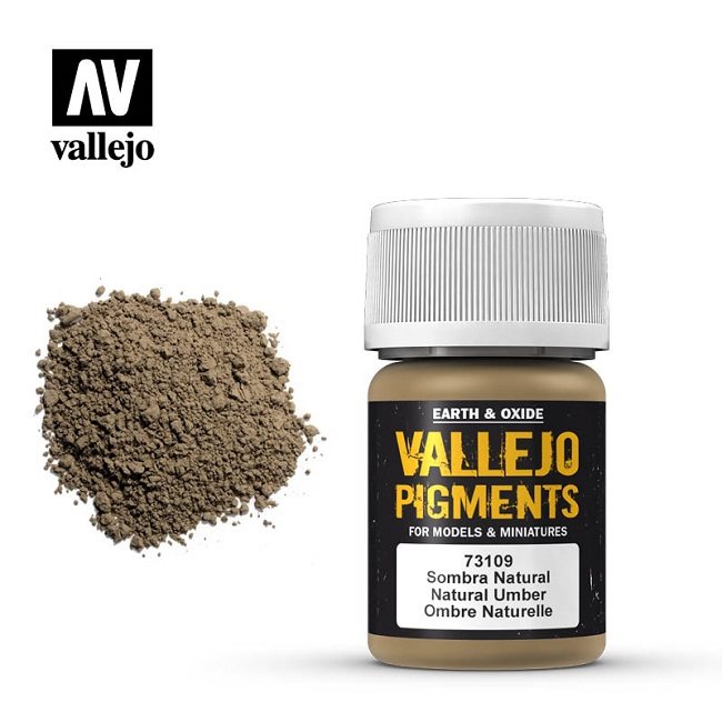 Vallejo 73109 Naturlig umber pulver