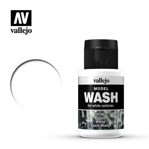  Vallejo 76501 Hvid vask 35ml