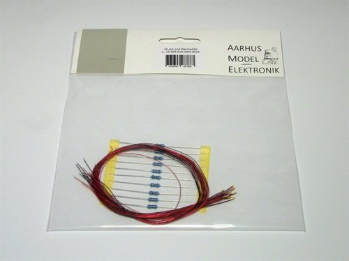 Aarhus Model Elektronik 0015 3 v LED, varm hvid, 10 stk pakke