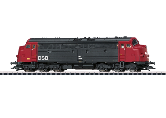 Märklin 39688 Diesellokomotiv MV, DSB, ep IV KOMMENDE NYHED 2025