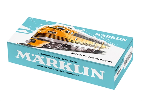 Märklin 30601 Diesel elektrisk amerikansk lokomotiv F7, KOMMENDE NYHED 2025