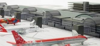 Herpa 570206 Airport terminal sæt 1/1000