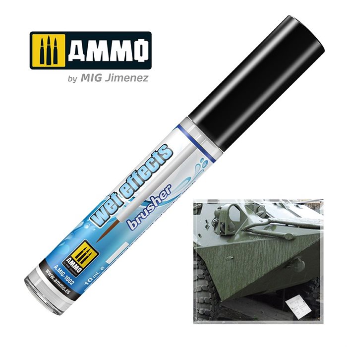 Ammo by MIG 1802 EFFECTS BRUSHER - Wet Effects