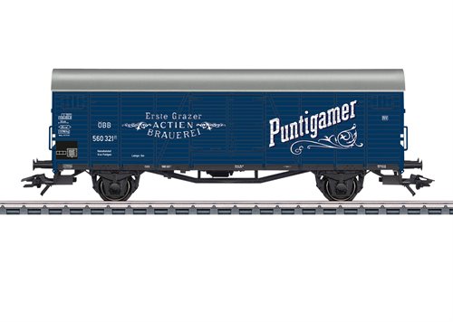 Märklin 48939 Ølvogn "Puntigamer", privatbanevogn, ÔBB, ep III