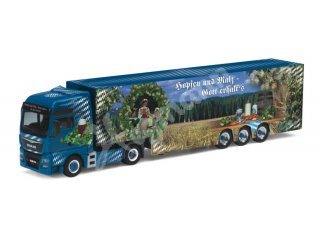 Herpa 909846 Bayern-LKW 2012 Øl og vin fra Bayern serien "Hopfen und Malz - Gott erhalt´s"