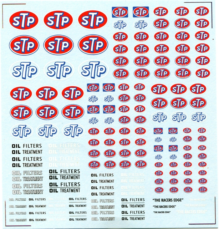 DMC Decals SP-016 STP (1) 1/24 - 1/32 - 1/43