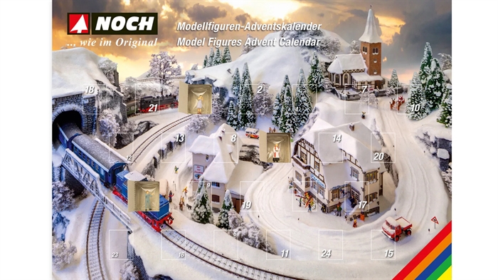 Noch 36997 Figur-adventskalender, SPOR N