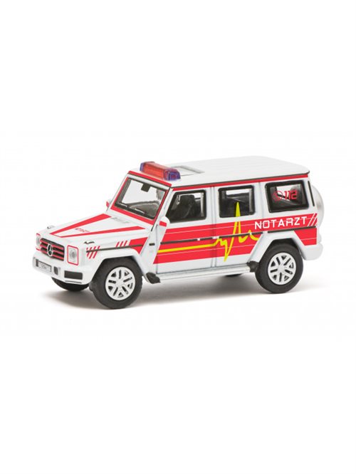 Schuco 74200 Mercedes Benz G model "Notartz" MHI, H0